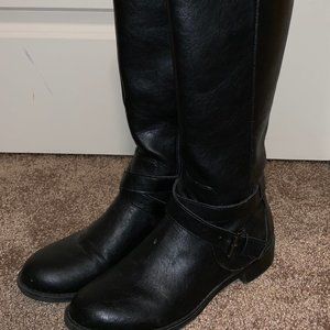 WOMEN'S KENNETH COLE REACTION FAUX LEATHER SIDE ZI